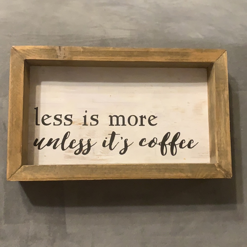 Farmhouse Coffee sign